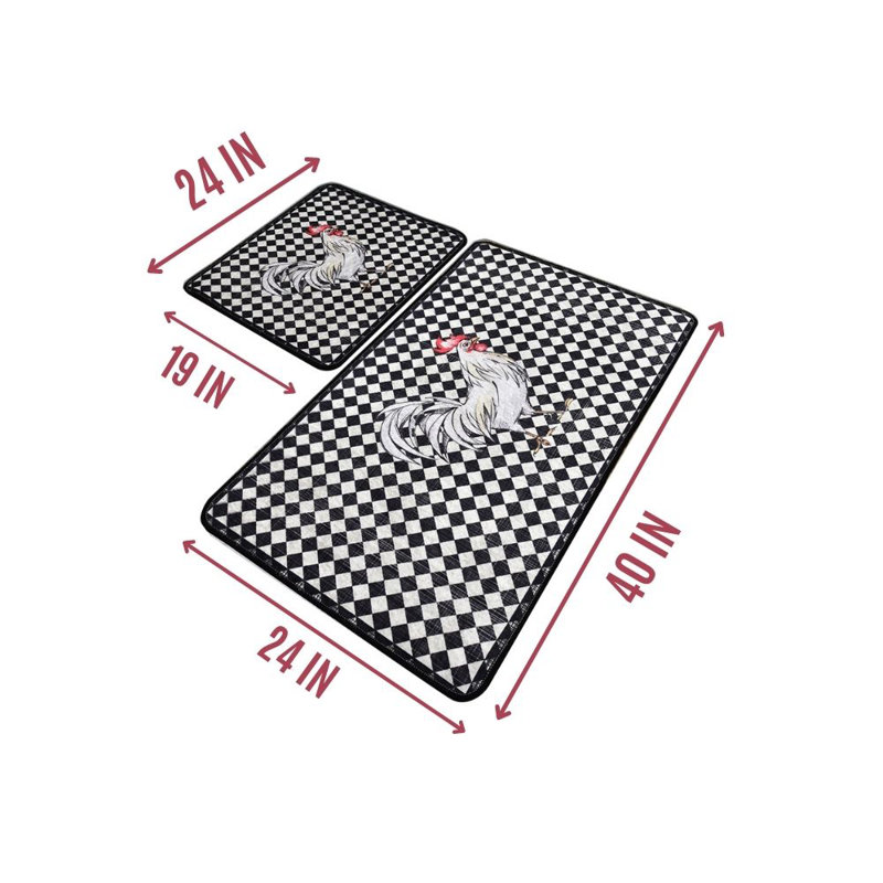 Ensemble de 2 tapis de bain