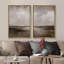 Paysage brumeux, élégance intemporelle en noir et blanc, illustrations modernes, décor boho calme et zen-99016399-99016400