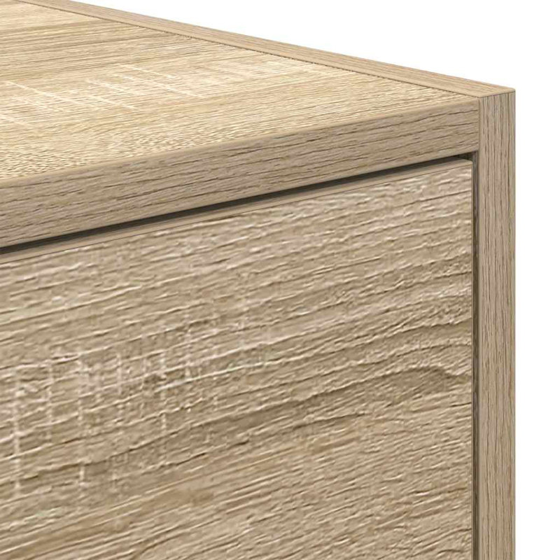 TV Cabinets 2 Pcs 80X31x25.5 Cm Engineered Wood, Sonoma Oak, 60 cm