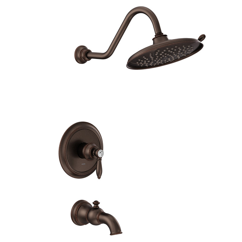 Weymouth Eco Performance Tub and Shower Faucet, Oil Rubbed Bronze