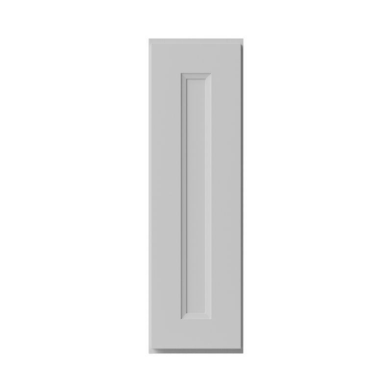 Armoire de cuisine en bois massif prête à assembler, H 42 po x l 18 po x P 12 po, Blanc Newport