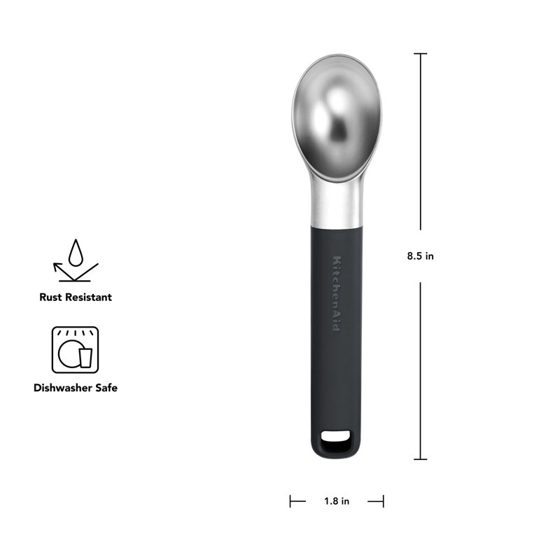 KitchenAid® Ice Cream Scoop, Black
