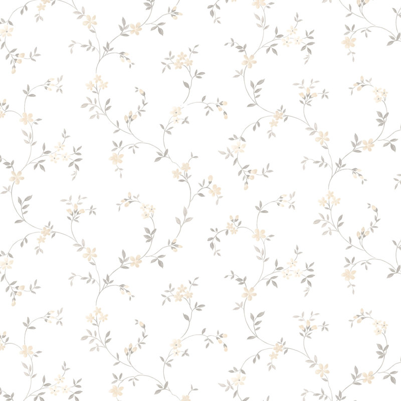 Baver 10m x 52.8cm Matte Paste the Wall Wallpaper Roll, Beige