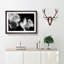 Pair of Daffodils in Abstract - Picture Frame Graphic Art Print-55735162-55735159