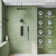 15-Spray Patterns 16" & 6" Triple Shower Heads, Shower Faucet  System with Thermostatic Rough-in Valve