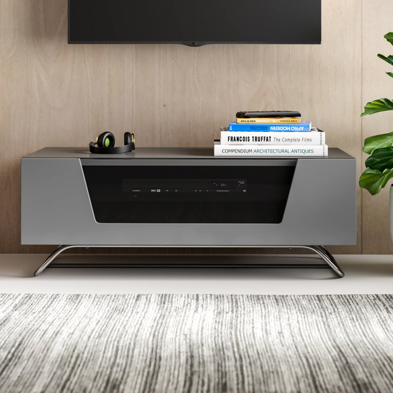 Affleck Unfinished TV Stand for TVs up to 50", Grey