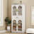  Shoe Storage Cabinet with LED Light Strip