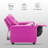 Crooms Kids Recliner Chair with Cup Holder-1611095895