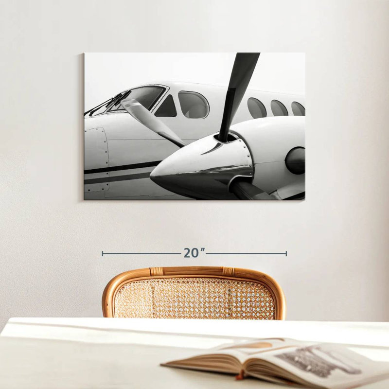 Mehar Private Jet Propeller, 16" H x 24" W