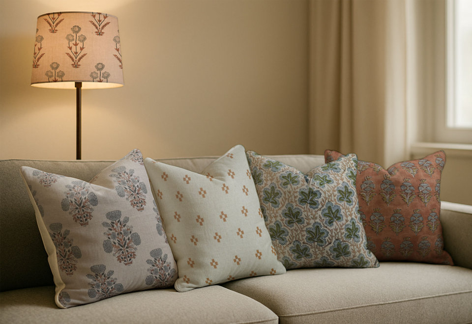 Home Décor – Throw Pillows, Bedsheet & More
