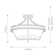 Maryam Glass Semi Flush Mount