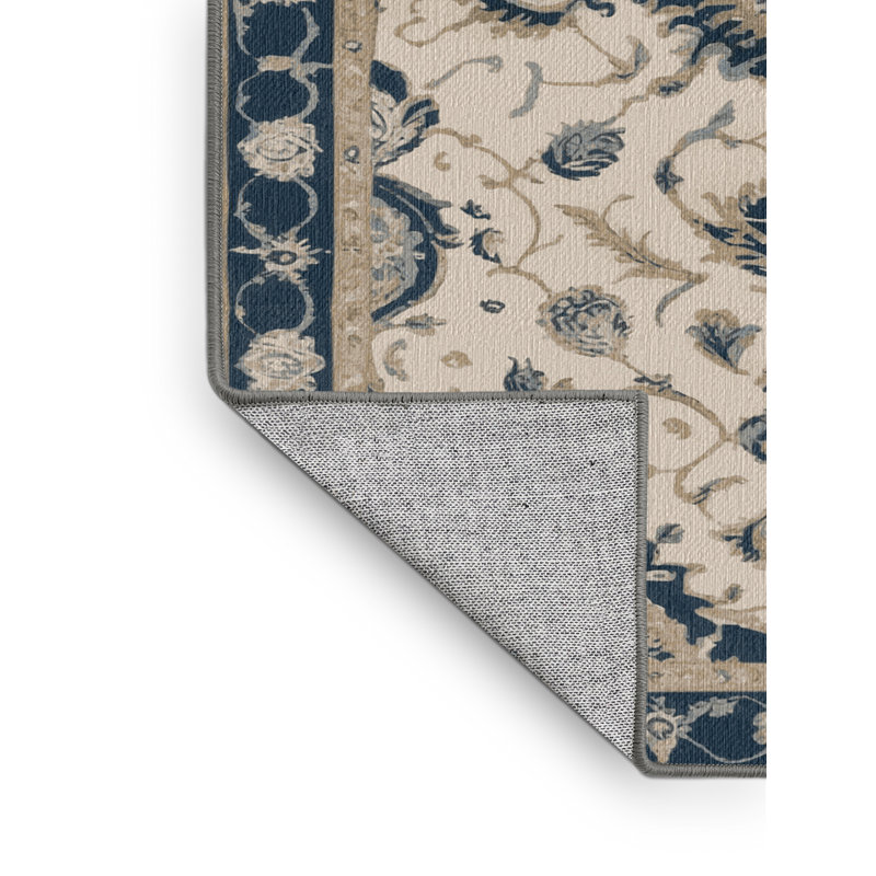 Washable Seaside Manor Elite Coastal Area Rug, Rectangle 8' x 10'