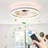 Ceiling Fan With Lights Dimmable LED