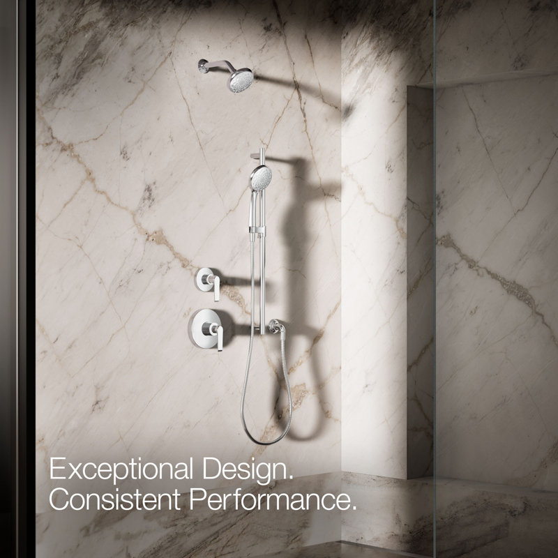 Awaken B110 Four-Function Handshower, 2.5 Gpm, Polished Chrome
