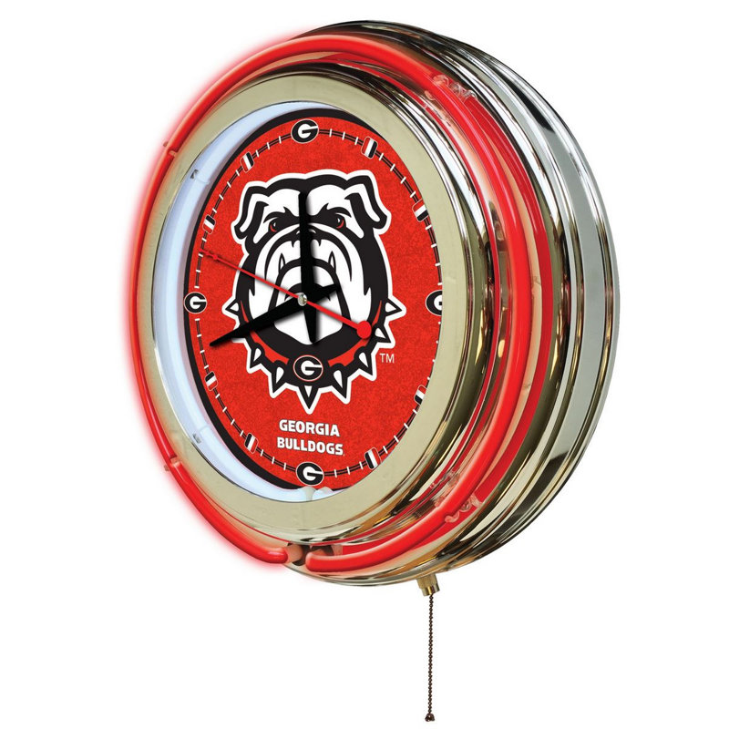 Horloge murale 15 po NCAA, Bulldogs de Géorgie