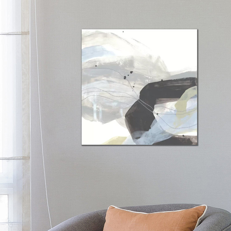 Wave Inflection IV by June Erica Vess - Wrapped Canvas Gallery-Wrapped Canvas Giclée, 66.04cm H x 66.04cm W