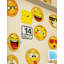 Adhésif décoratif emoji faces-1892600977