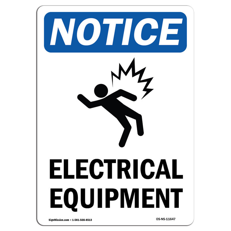 Electrical Equipment Sign
