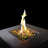 Fiber Reinforced Concrete Propane Gas Fire Pit Table-788854088