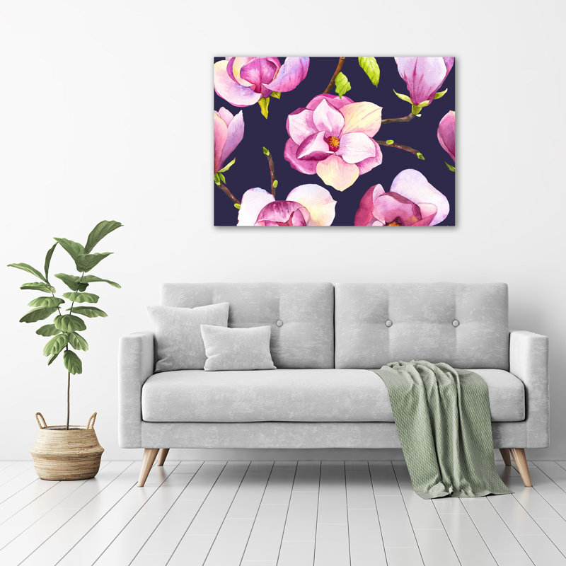 Magnolia - No Frame Print on Canvas