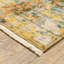 Tapis abstrait bleu / rouge / beige Truffi-414516551