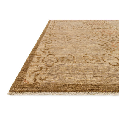 Kennith Hand Knotted Wool Moroccan Area Rug