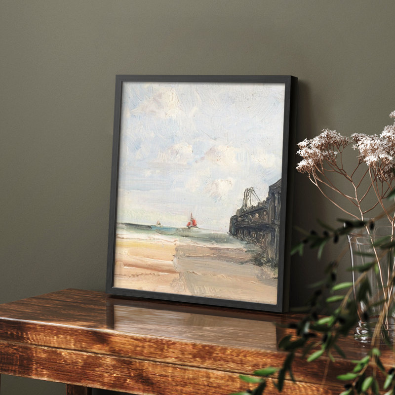 Impression nautique rétro, impression encadrée XX, Noir, H 14 po x l 11 po