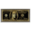 Art mural sur toile flottant Inverted H cent Bill par Madeline Blake-1643891153-1630708607