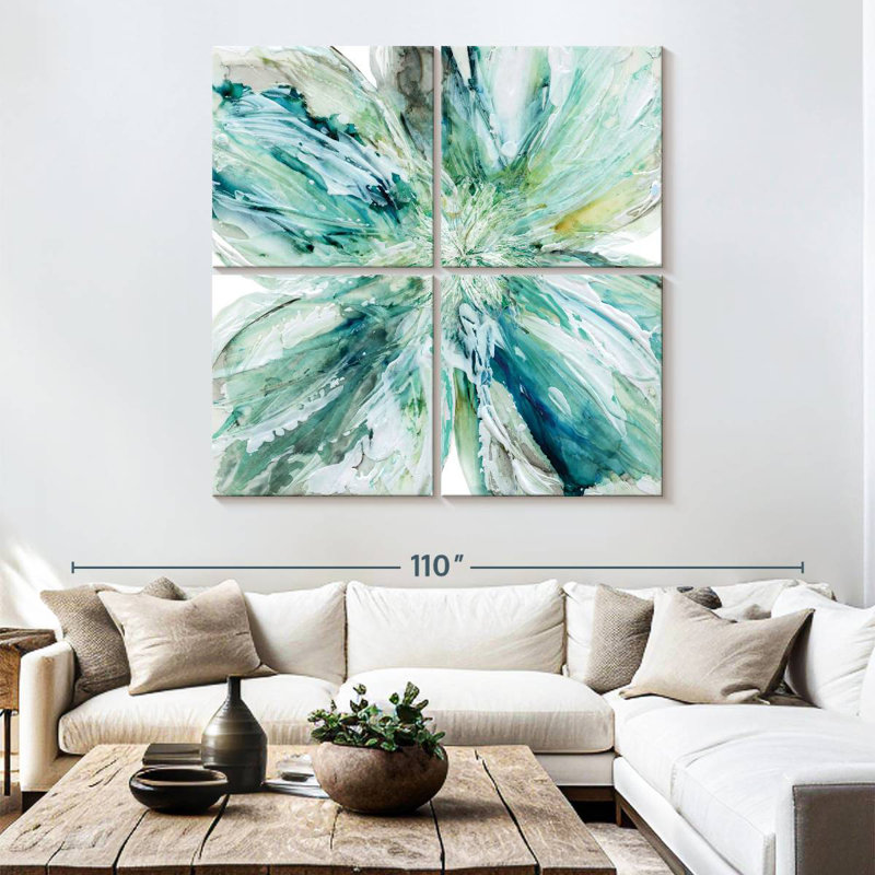 Avery Blossom Bursts, H 74 po x l 74 po
