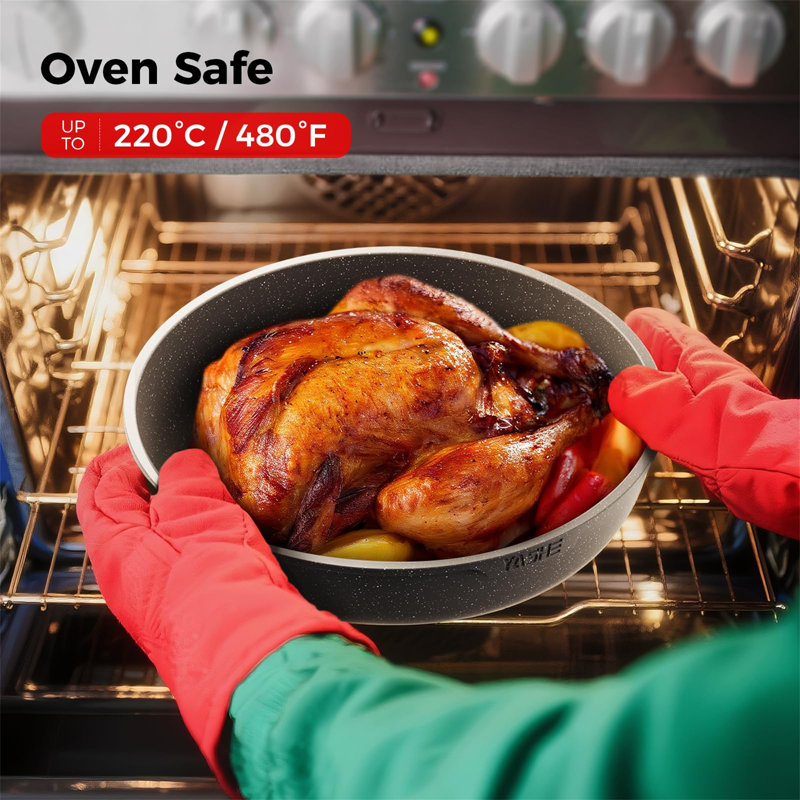 20 - Piece Non-Stick Aluminum Cookware Set