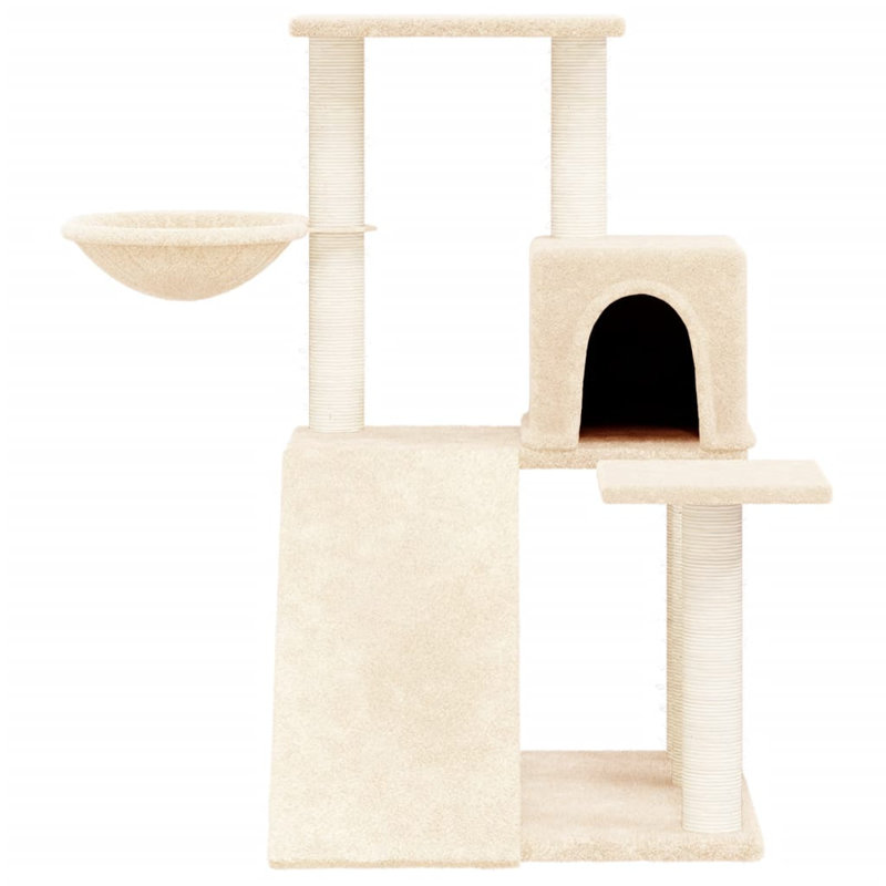 87Cm Rowan Cat Condo, Cream