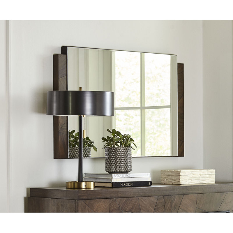 Homou Solid Wood Rectangle Mirror