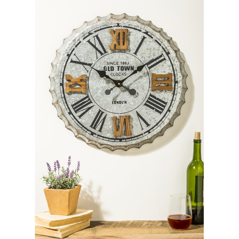 Metal Wall Clock