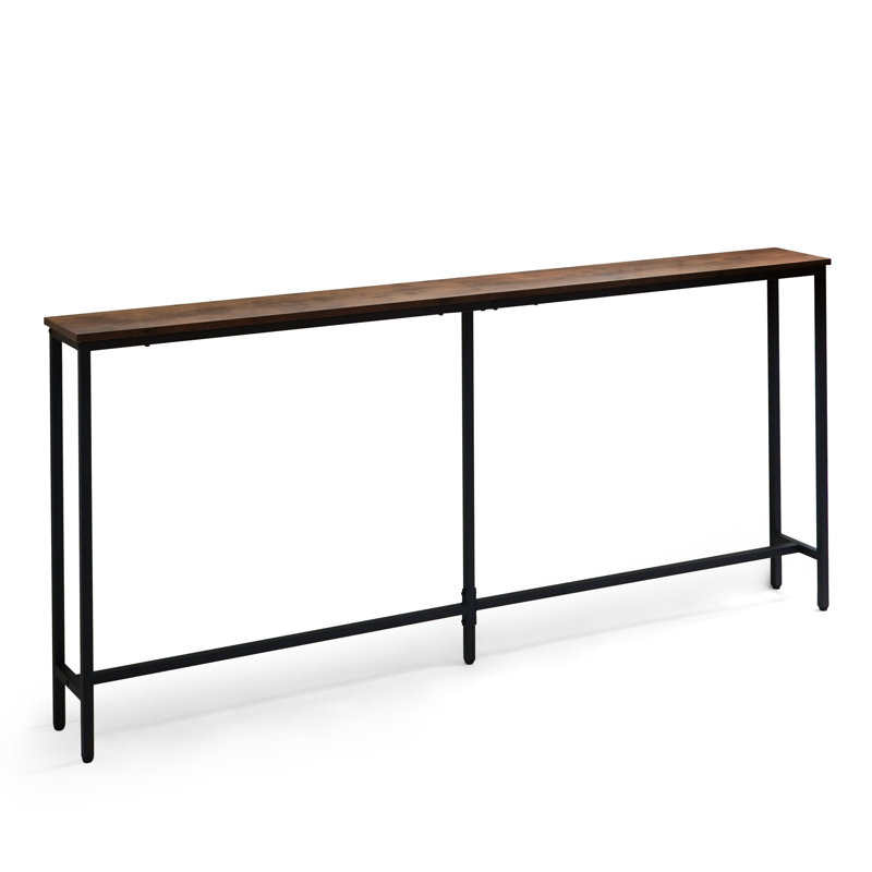 CAPHAUS Narrow Long Console Table for Entryway, Classic Design Sofa Table Narrow Long for Living Room, Skinny Sofa Table, Entrance Table for Hallway, Plant Table, Décor Table
