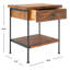 Table d'appoint 1 tiroir et 1 tablette