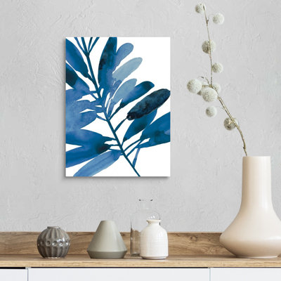 "Sapphire tiges III" par Asia Jensen, reproduction d’art sur toile