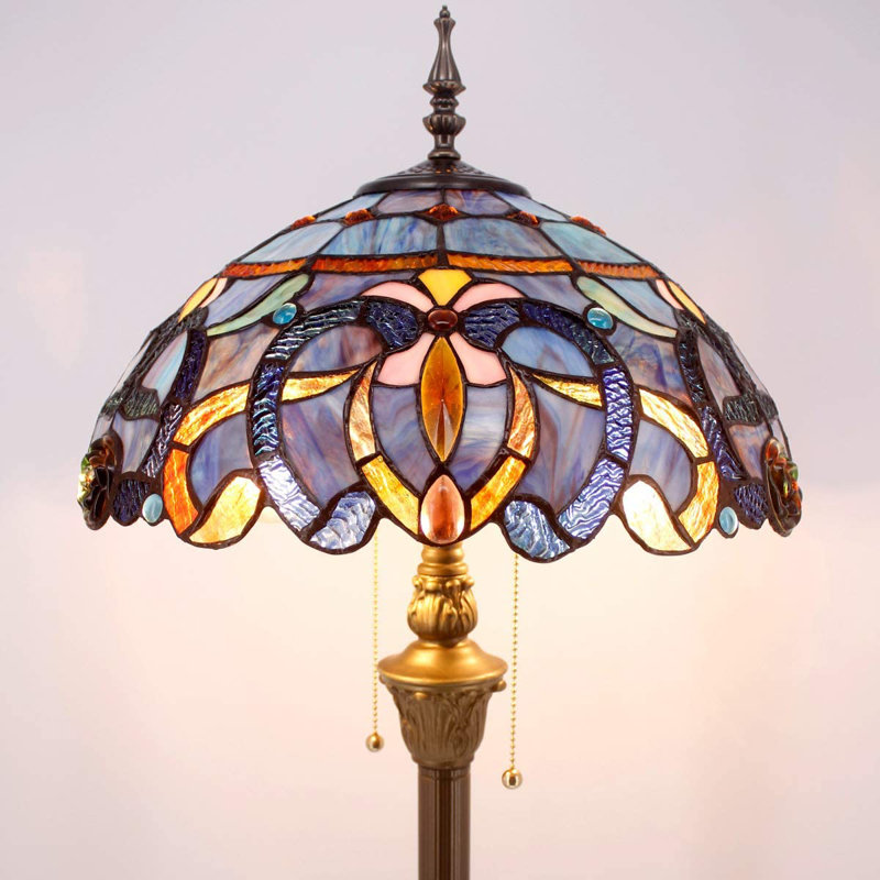 Braefell 64'' Bronze Antique Traditional Floor Lamp