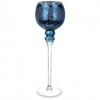 Iatan Glass Tabletop Candlestick