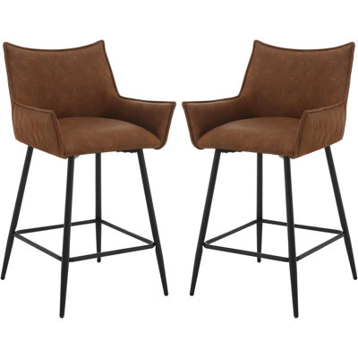 Anjum Upholstered Counter Stool
