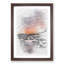 Moon Above The Beach - Single Picture Frame Painting on MDF-56868474-56868477