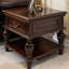 Table basse en bois massif American Vintage Style