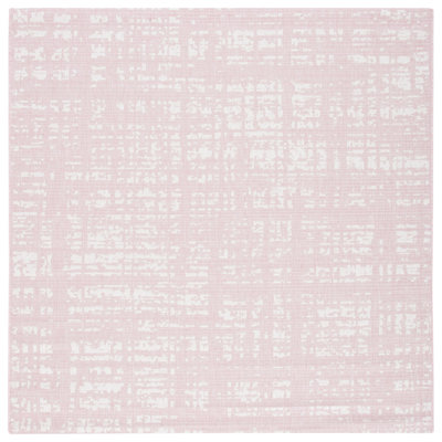 Tapis intérieur / extérieur rose / ivoire Winifred