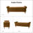 Georgia 58.5'' W  Traditional Classic Storage Bench with Solid Wood Legs and Nailhead Trim-1394453987