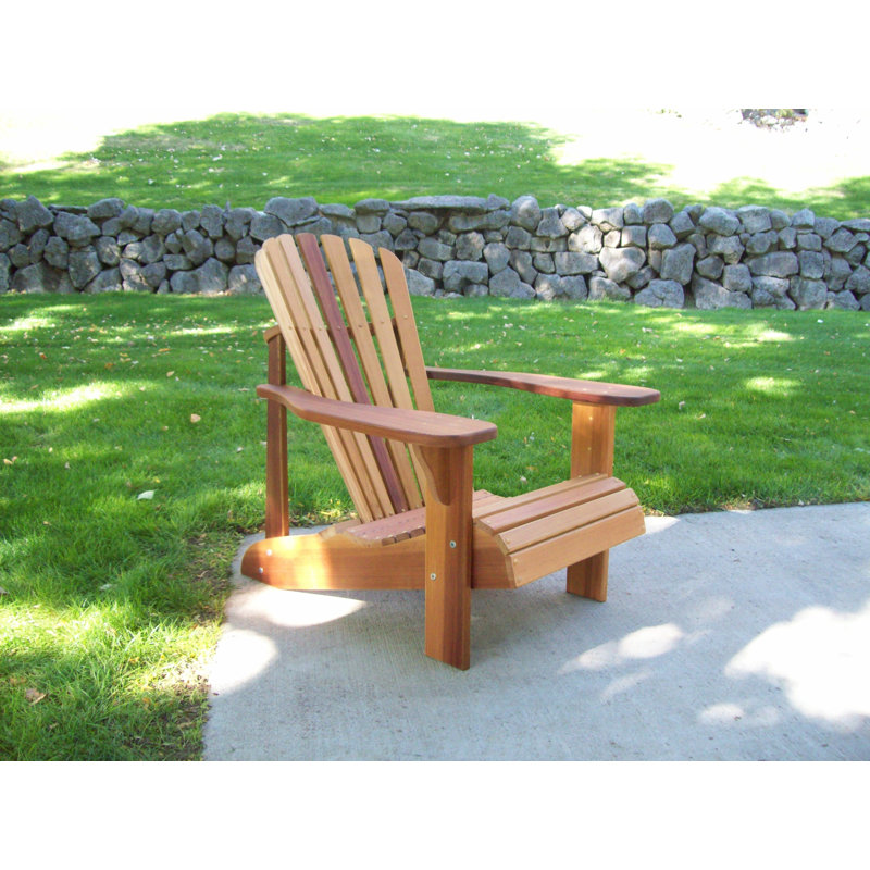 Cargo Outdoor Adirondack Chair, Cedar Stain
