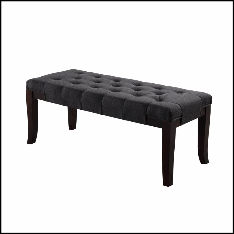 Banc capitonné Linon, tissu