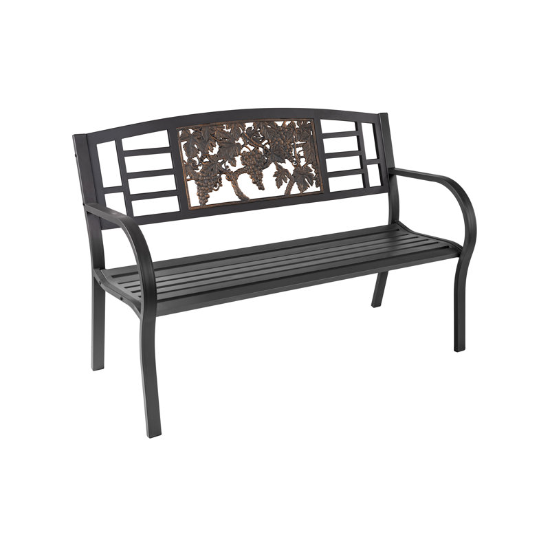 Stainless Steel Outdoor Bench