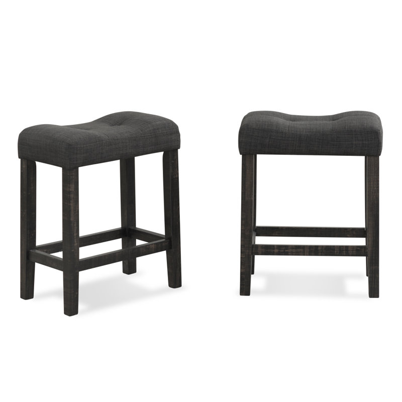 Tabouret à hauteur de comptoir Sora, Noir