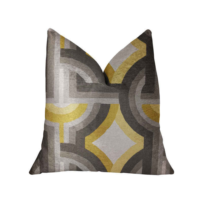 Magnifique oreiller de luxe à chaîne, 16 po x 1 po, Coussin décoratif