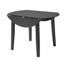 Ensembles de table de salle à manger en bois peu encombrants avec table et chaises extensibles