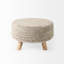 Tabouret d'appoint en bois massif Laverty